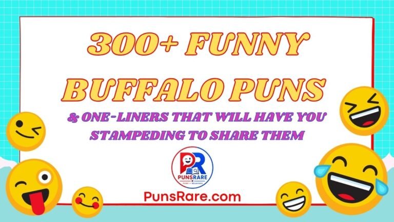 300+ Funny Buffalo Puns & One-Liners That Will Have You Stampeding to Share Them
