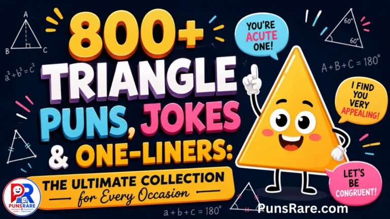 800+ Triangle Puns, Jokes & One-Liners The Ultimate Collection for Every Occasion