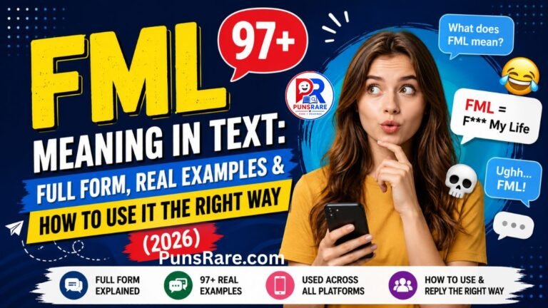 97+ FML Meaning in Text Full Form, Real Examples & How to Use It the Right Way (2026)