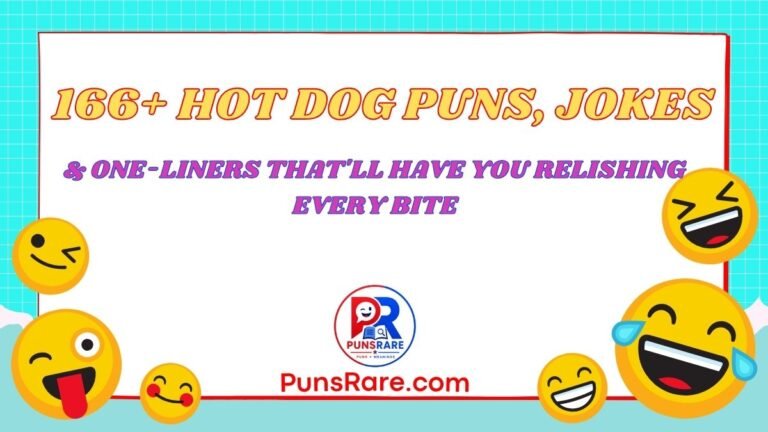 166+ Hot Dog Puns, Jokes & One-Liners That'll Have You Relishing Every Bite