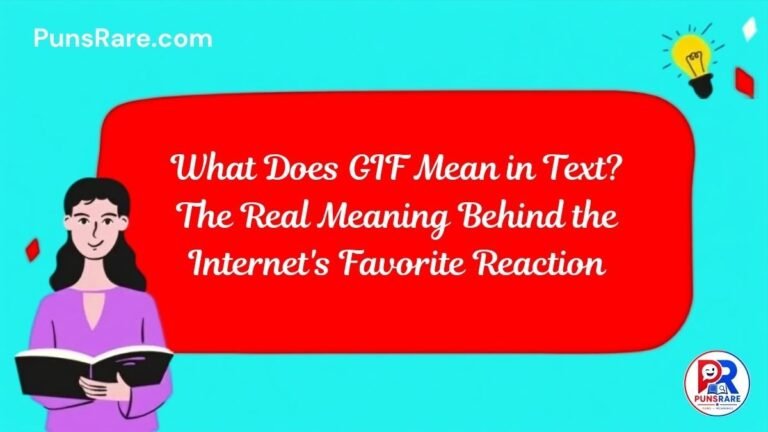 What Does GIF Mean in Text? The Real Meaning Behind the Internet's Favorite Reaction