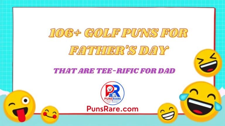 106+ Golf Puns for Father's Day That Are Tee-rific for Dad