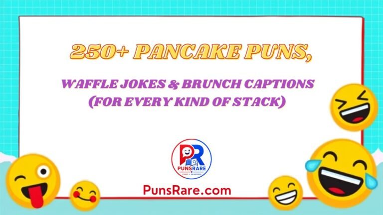 250+ Pancake Puns, Waffle Jokes & Brunch Captions (For Every Kind of Stack)