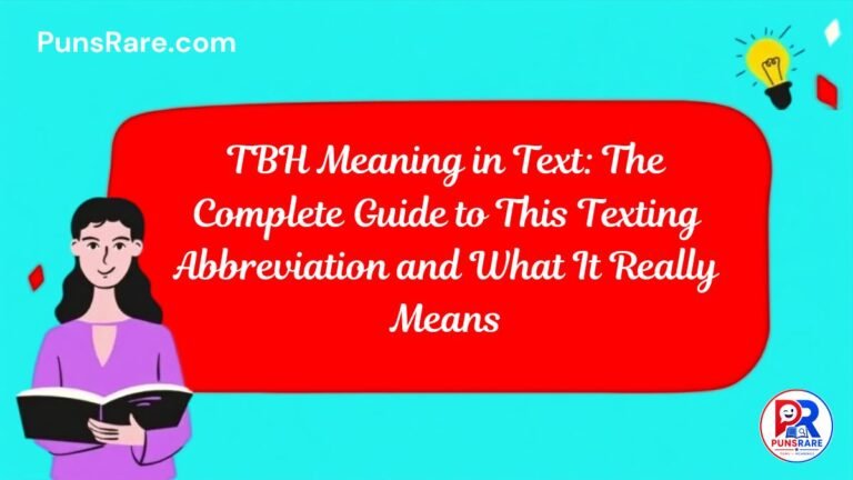 TBH Meaning in Text: The Complete Guide to This Texting Abbreviation and What It Really Means
